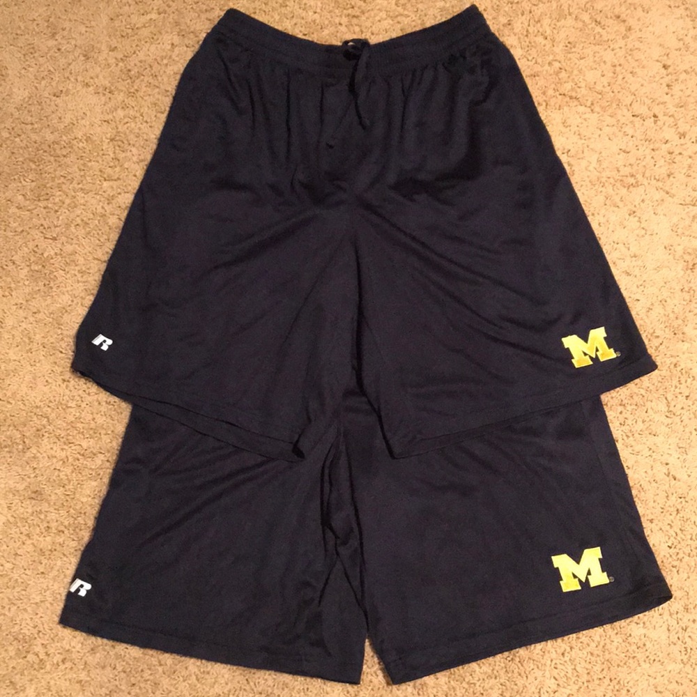 Michigan basketball shorts